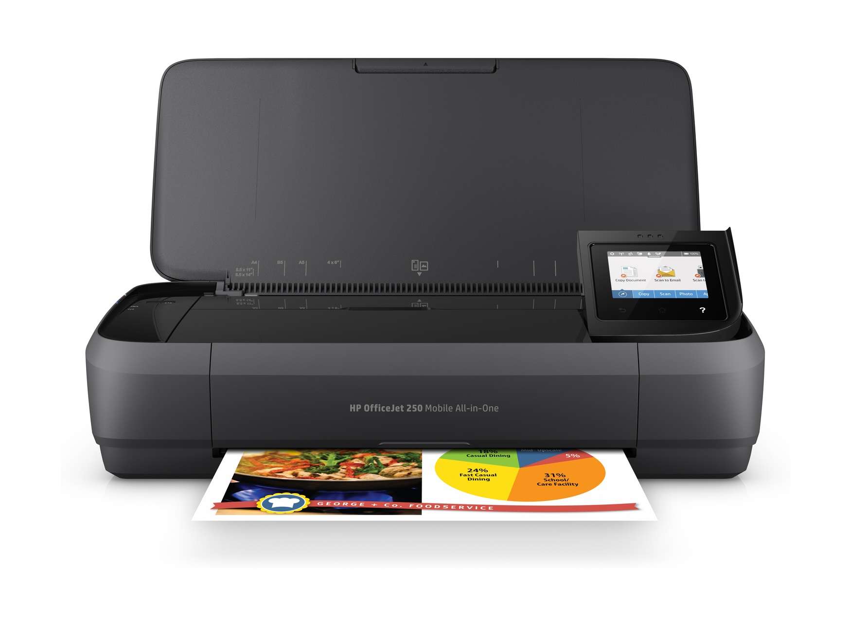 Imprimante Deskjet : Multifonction HP Deskjet 250 Mobile-all-in-one,  imprimante, scanner, photocopieuse